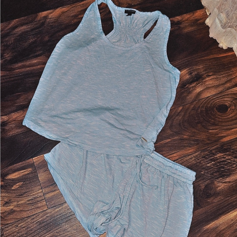 Light Blue Women's Sleepwear Set